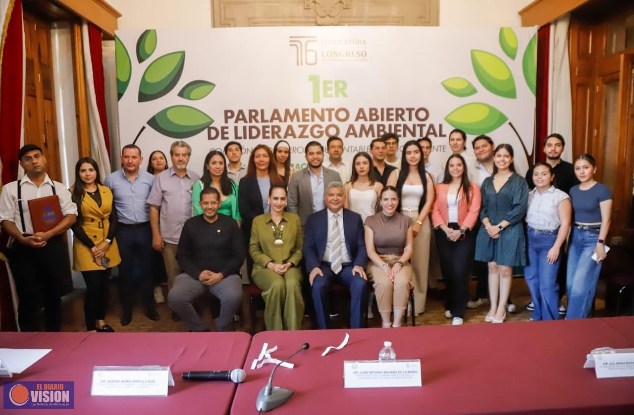 Congreso del Estado se compromete a atender política ambiental