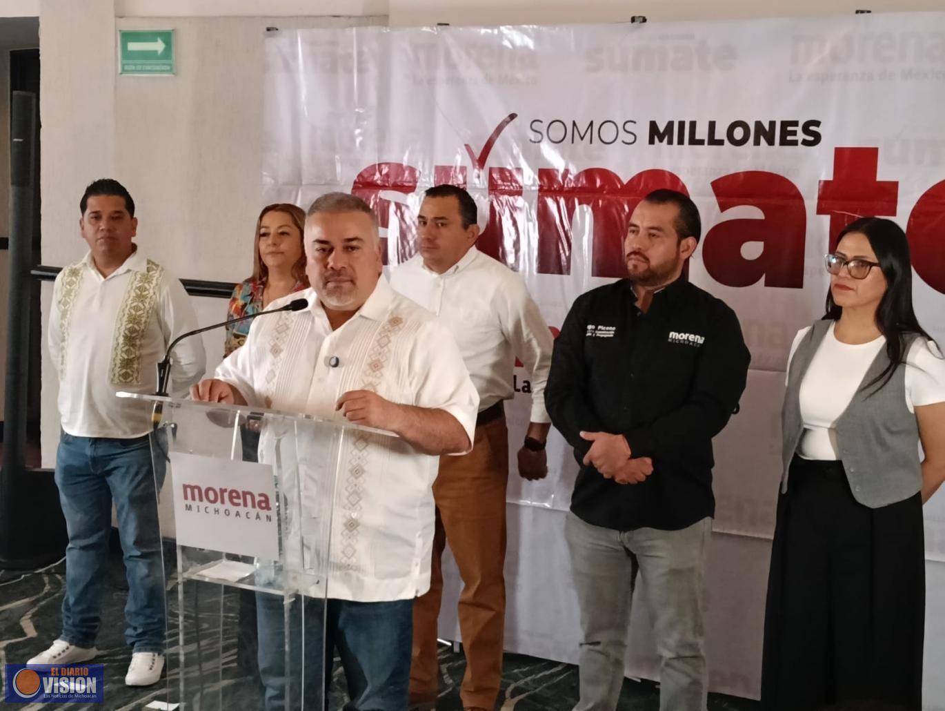 Todo listo, para el Congreso Nacional de Morena : Jesús Mora