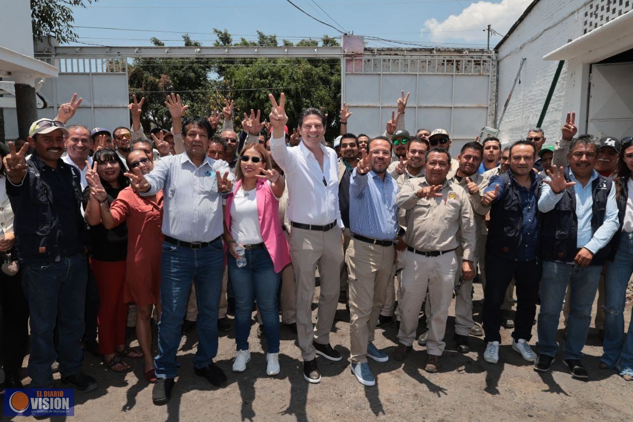 Alfonso Martínez fortalece áreas operativas del Ayuntamiento de Morelia