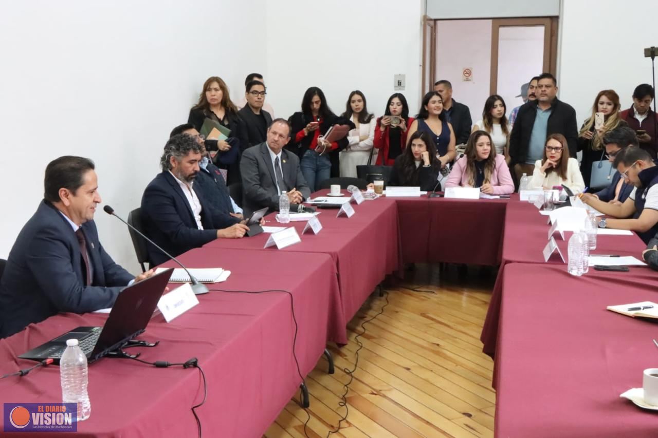 Comparecen ante Comisiones Unidas aspirantes a ocupar la presidencia de la CEDH