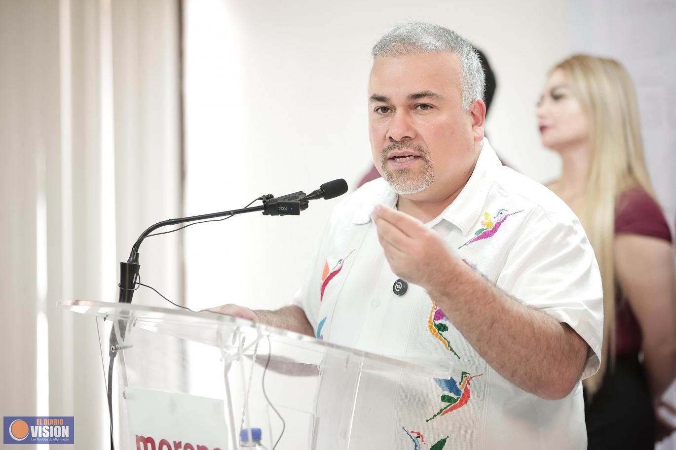 Respalda Morena estrategia estatal que inspiró modelo nacional contra extorsión