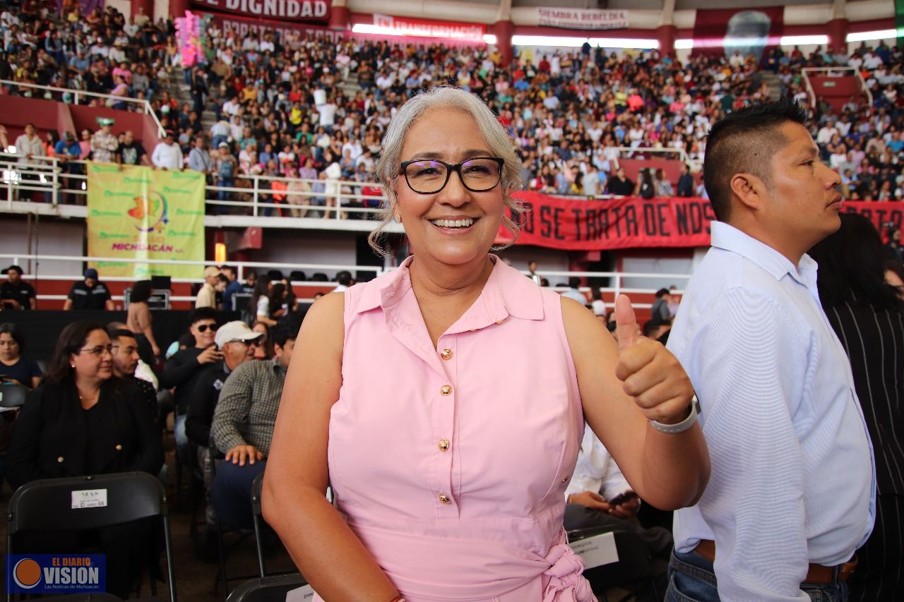 Emma Rivera destaca avance democrático en el Congreso y convoca a Zitácuaro a su informe legislativo
