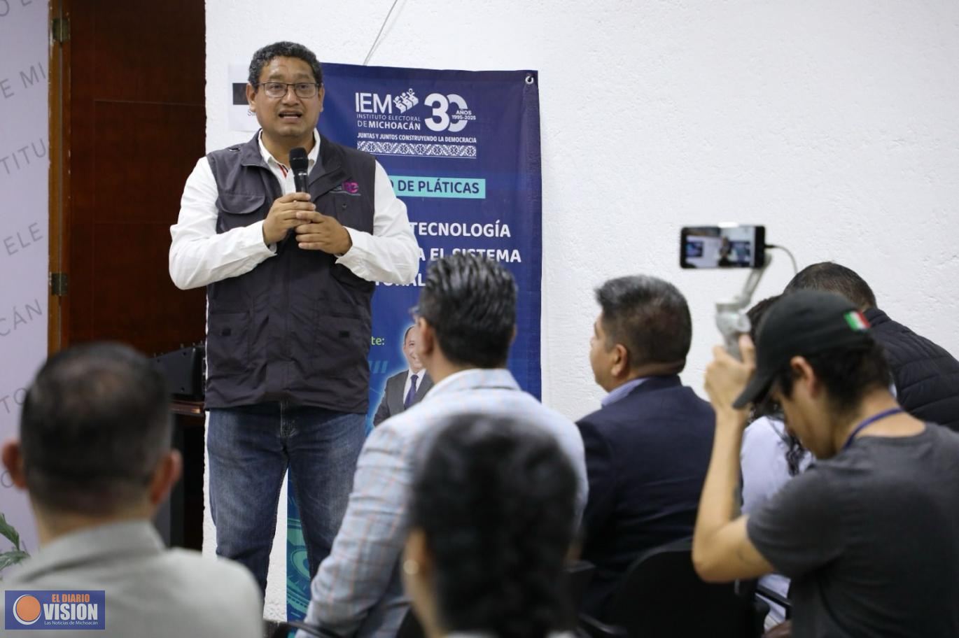 IEM inaugura ciclo de pláticas sobre  impacto de la tecnología en sistema electoral y legal