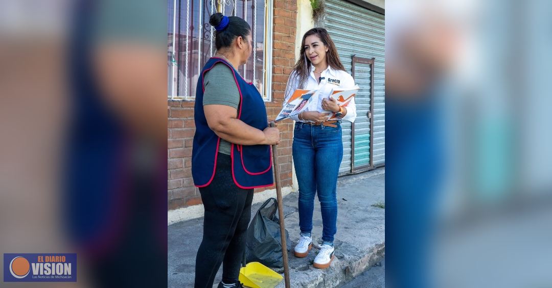 Grecia Aguilar presenta avances legislativos en el distrito de Zitácuaro