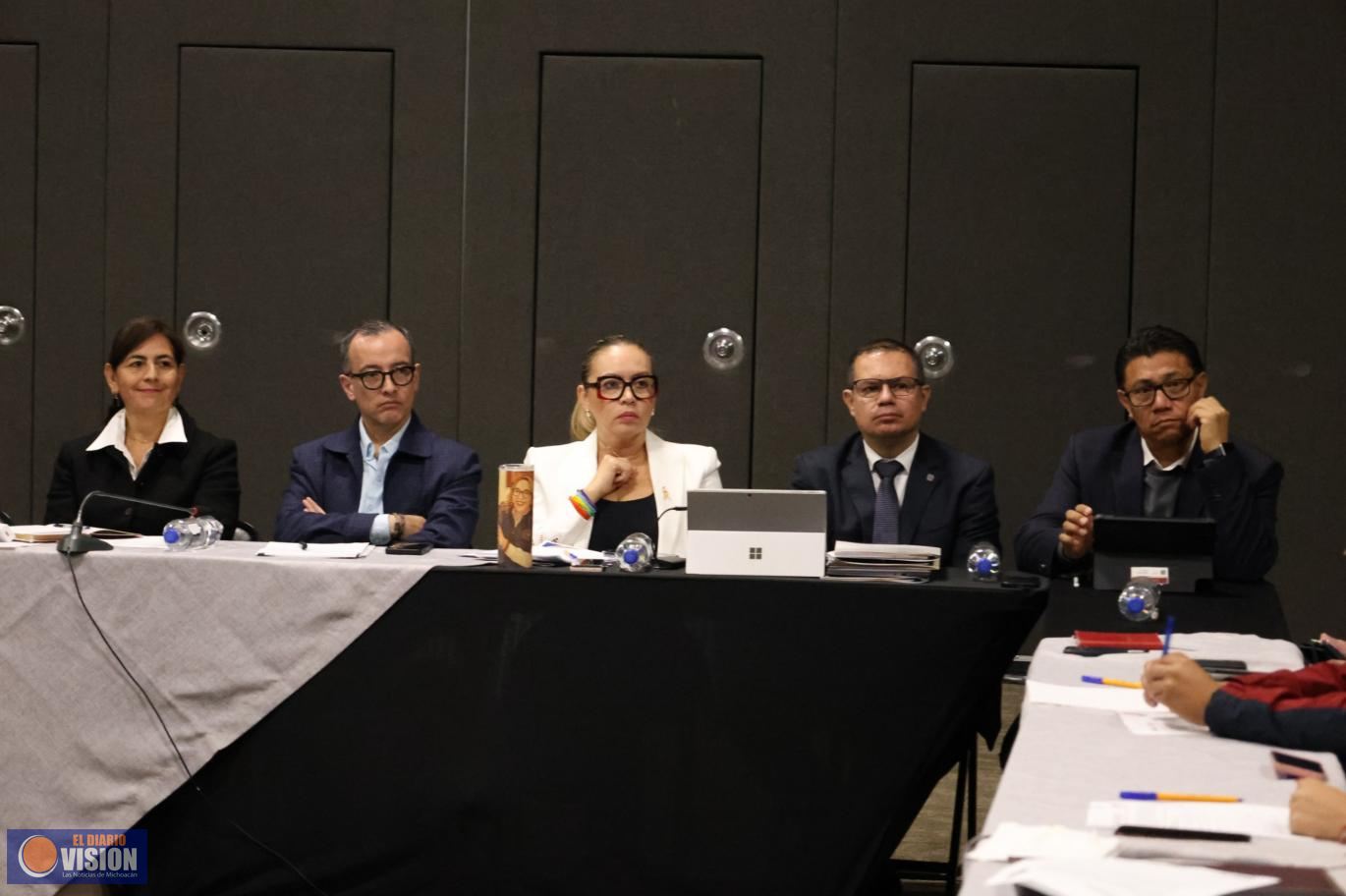Yarabí Ávila participa en las Mesas de Diálogo del Plan Michoacán por la Paz y la Justicia
