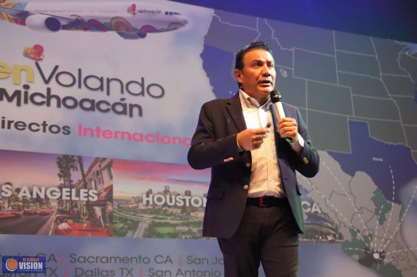 Michoacán, puente aéreo estratégico para el Mundial 2026: Sectur