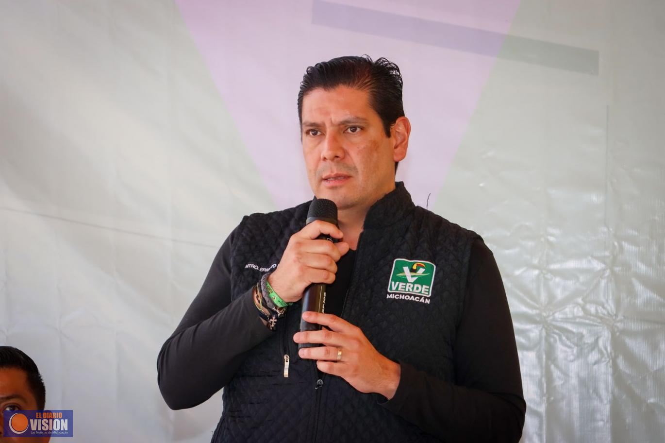 PVEM Michoacán se consolida con más de 100 mil afiliaciones y una estructura territorial sólida