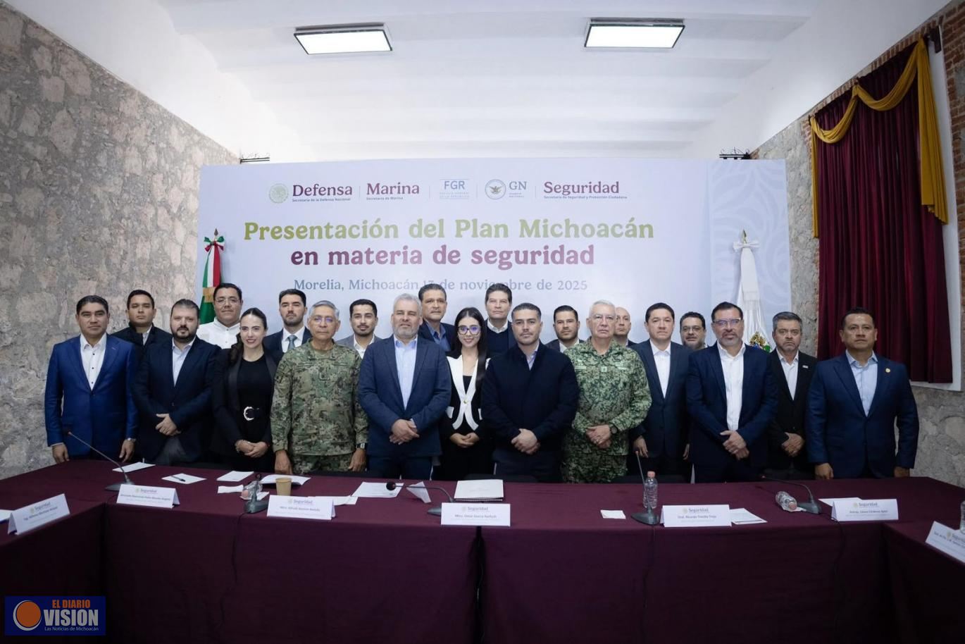 Coordinación da resultados: avanza  Plan Michoacán por la Paz y la Justicia: Giulianna Bugarini
