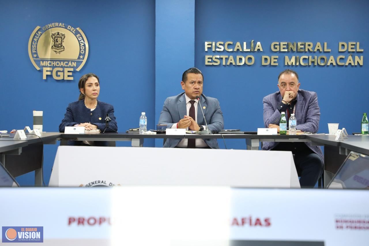 Torres Piña fortalece desde la FGE coordinación institucional para la búsqueda de personas