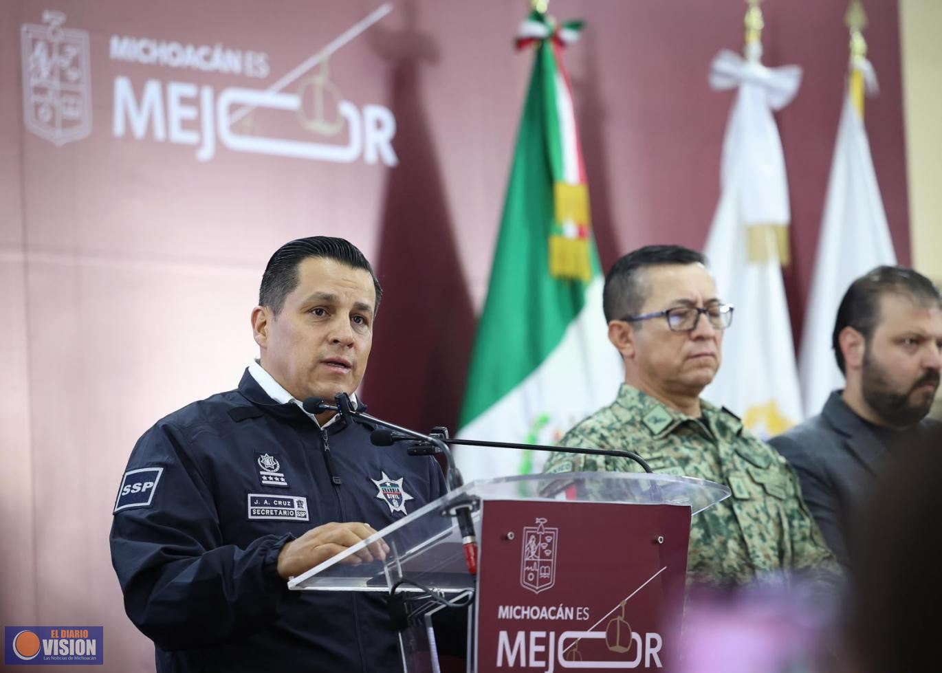 SSP debilita estructuras criminales tras la captura de objetivos prioritarios este mes