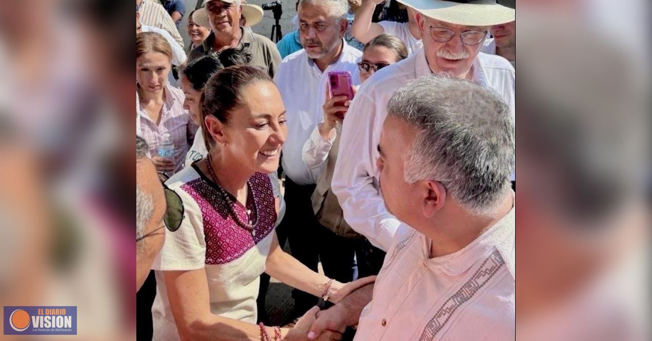 La Presidenta volvió a Michoacán con resultados, no con promesas: Jesús Mora