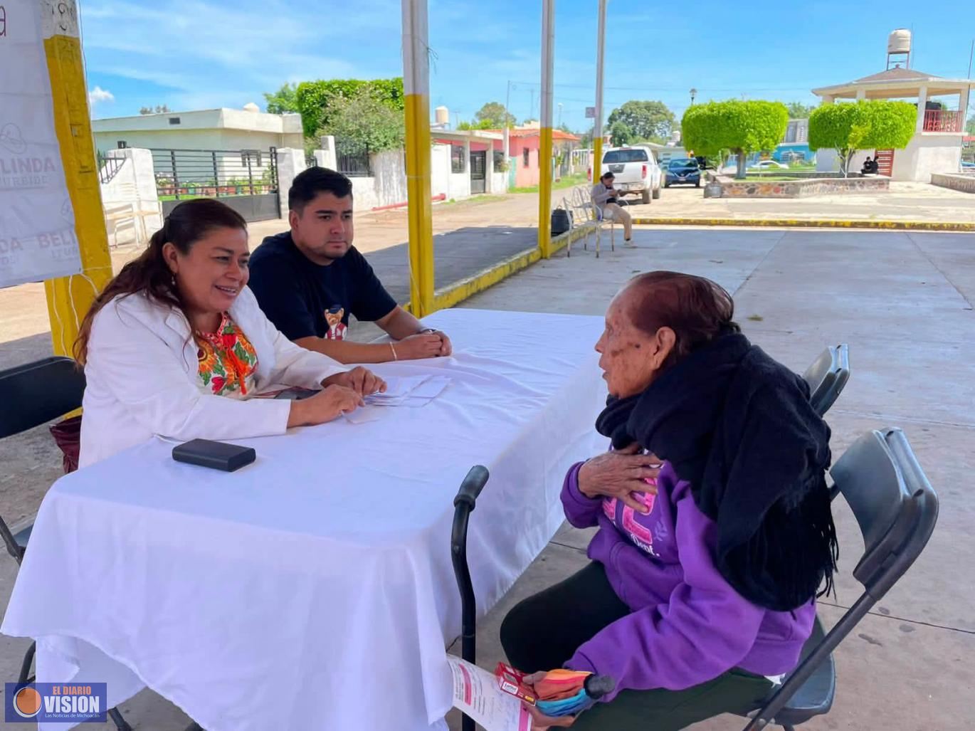 Lleva Belinda Iturbide Feria de la Salud a La Tepusa