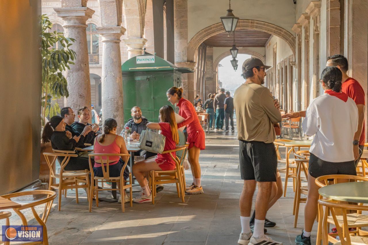 Se mantiene crecimiento turístico en Morelia