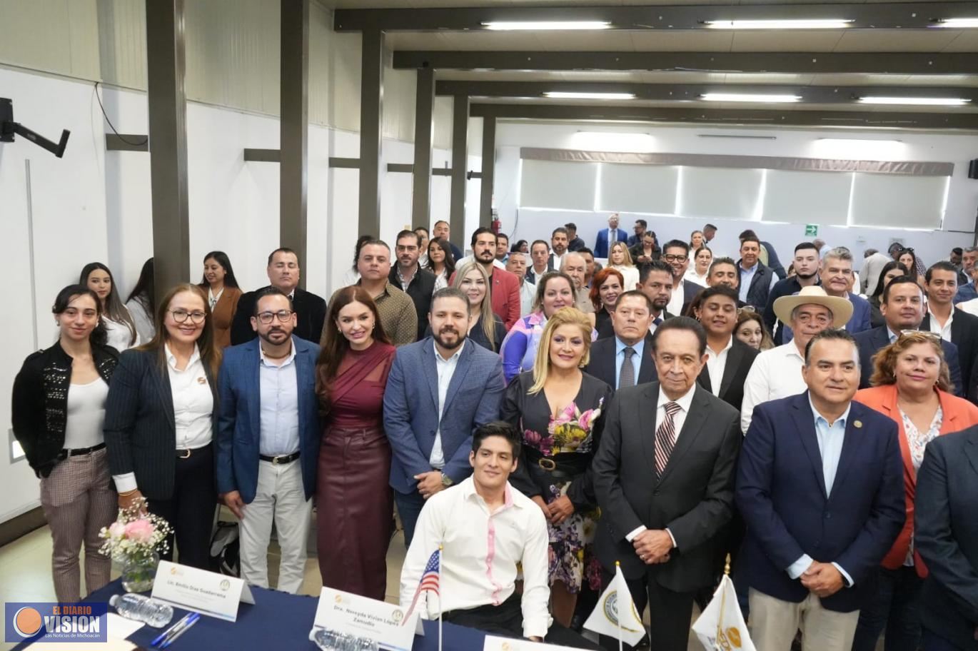 Firman convenio de colaboración CEDH y Cámara de Comercio Internacional