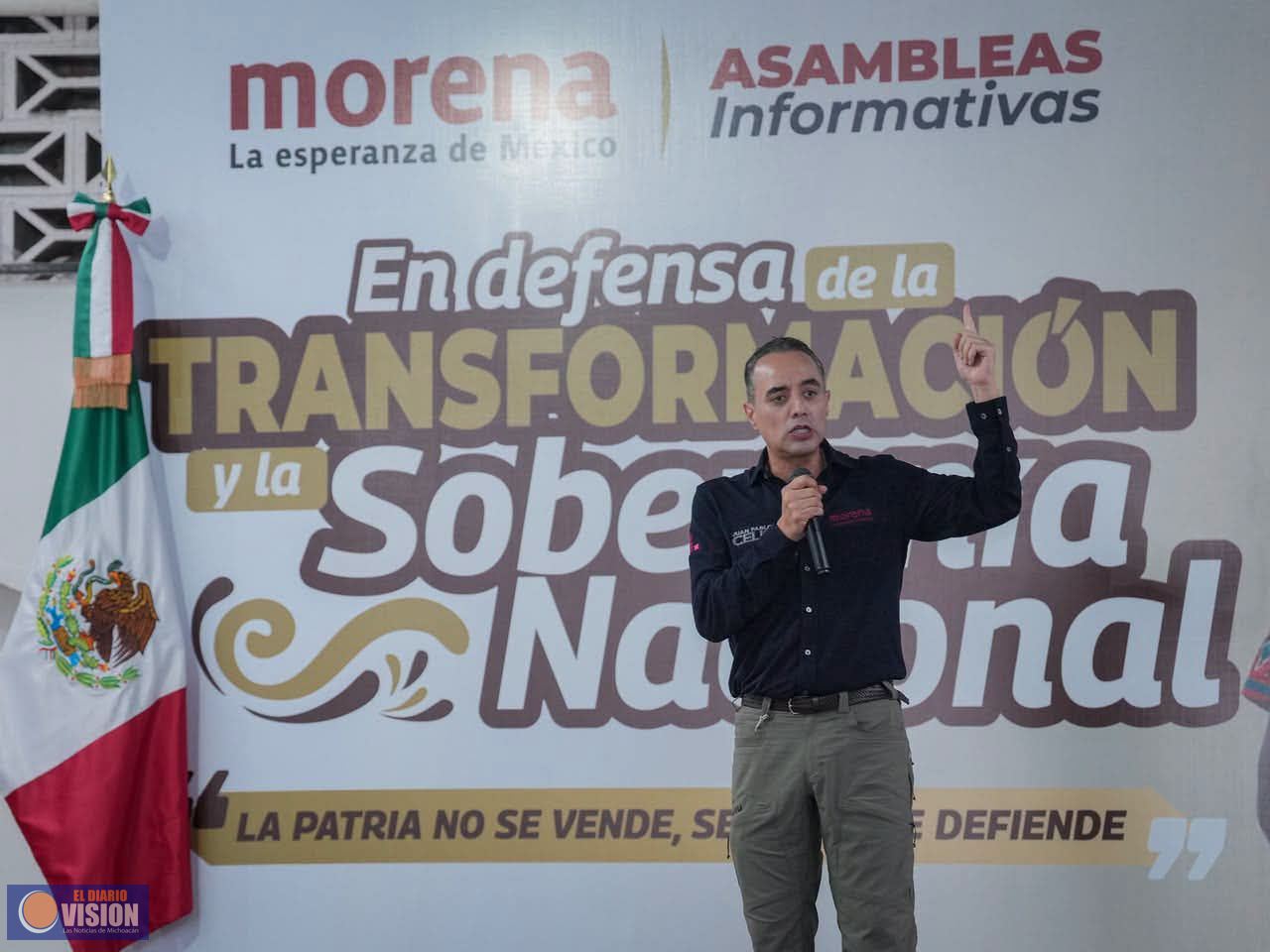 Tacámbaro,se une a la lucha por la transformación