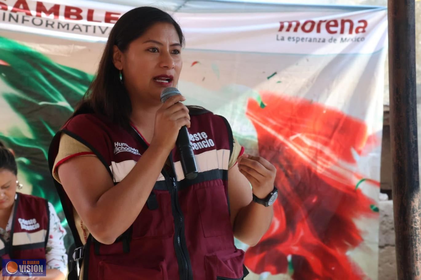 Fortalecer la participación ciudadana: Celeste Ascencio