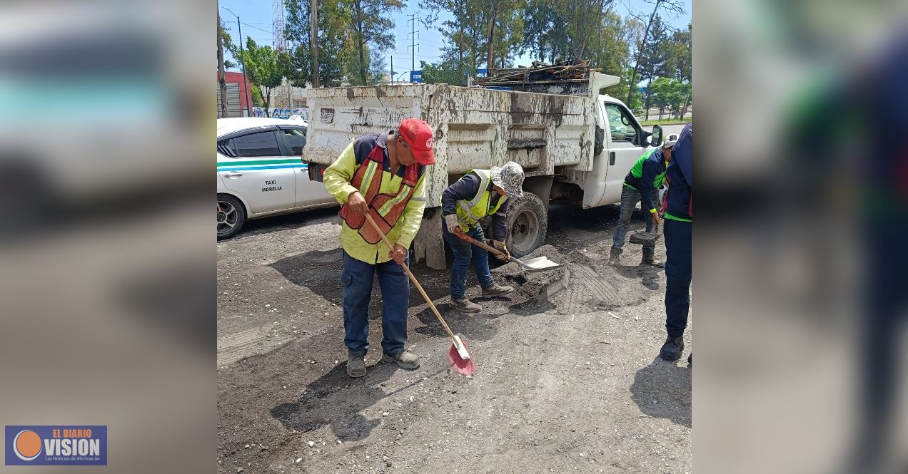 Programa de reencarpetamiento mejora laterales del Periférico Paseo de la República