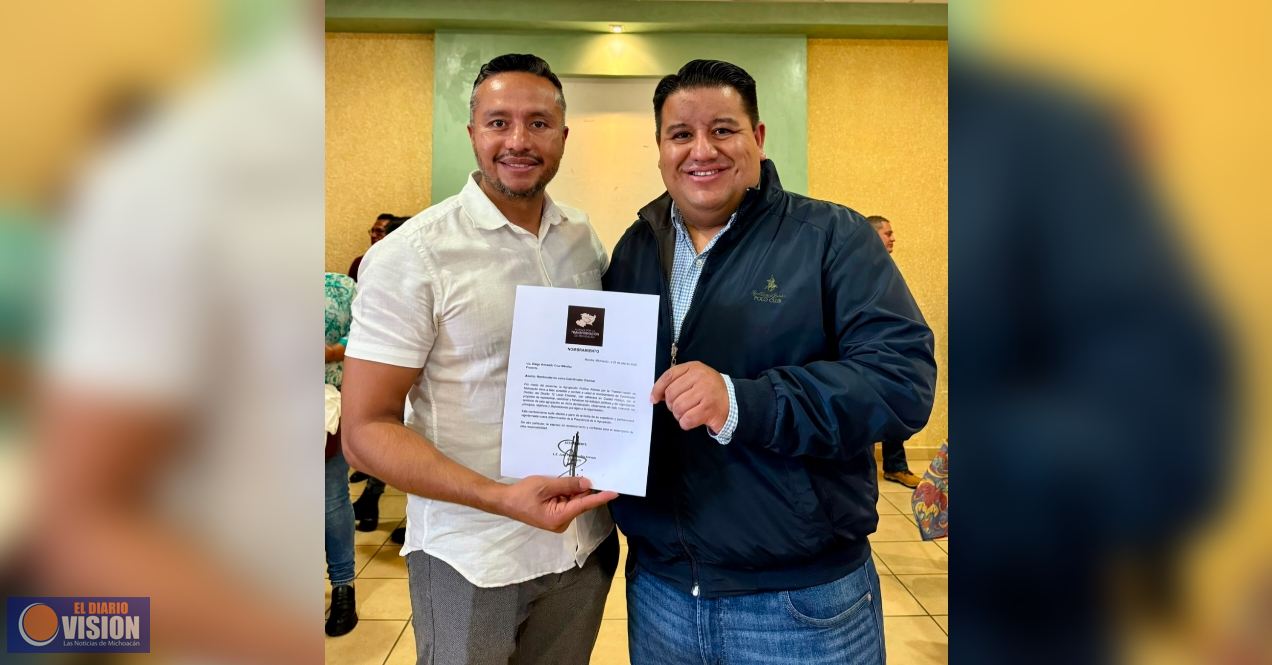 Nombran a Diego Cruz coordinador de la Alianza por la Transformación en Ciudad Hidalgo 
