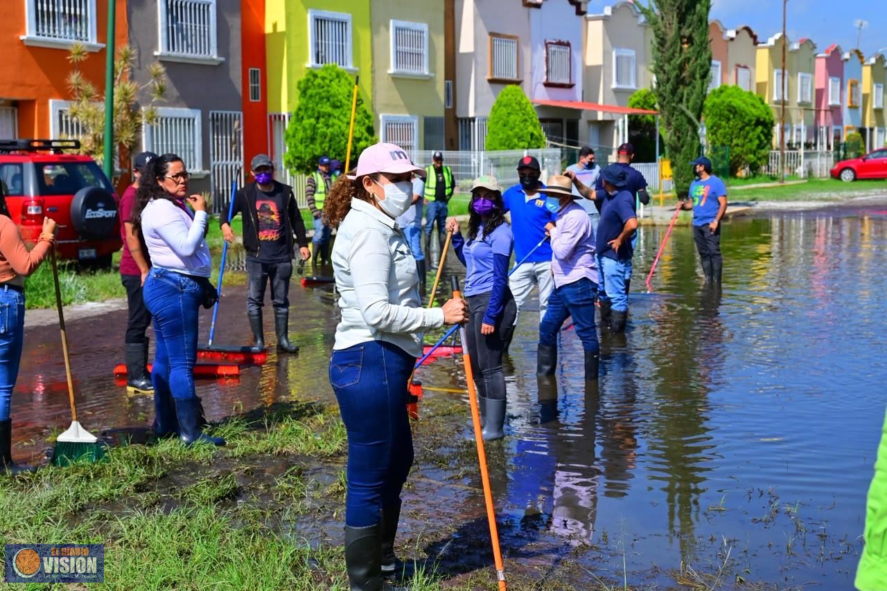 Gobierno de Morelia continúa la atención integral en Hacienda Tiníjaro