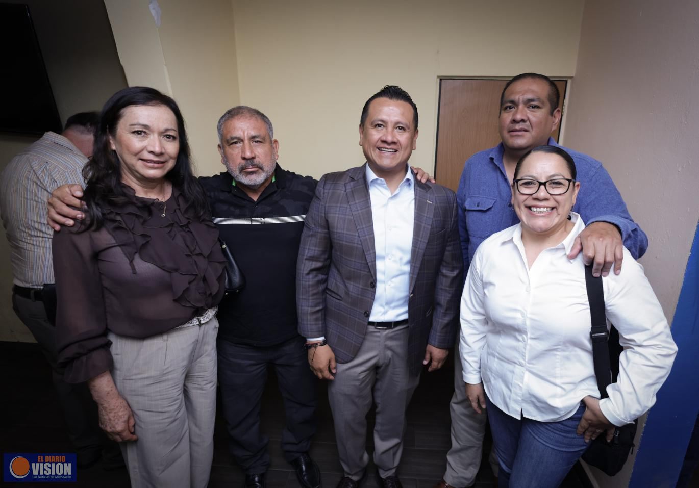 Torres Piña, se reúne con empresarias michoacanas
