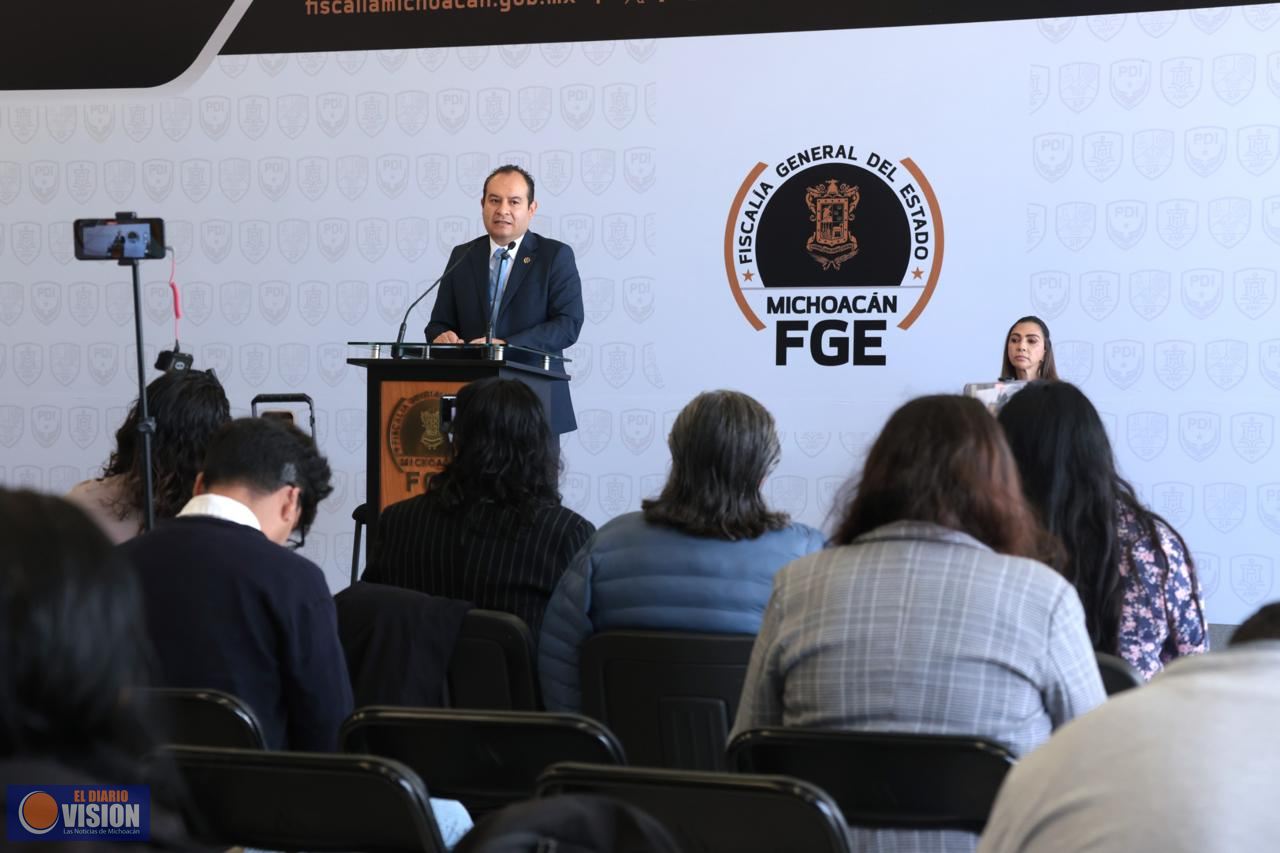 Informa FGE detención de presunto extorsiónador; habría exigido dos millones de pesos a su víctima