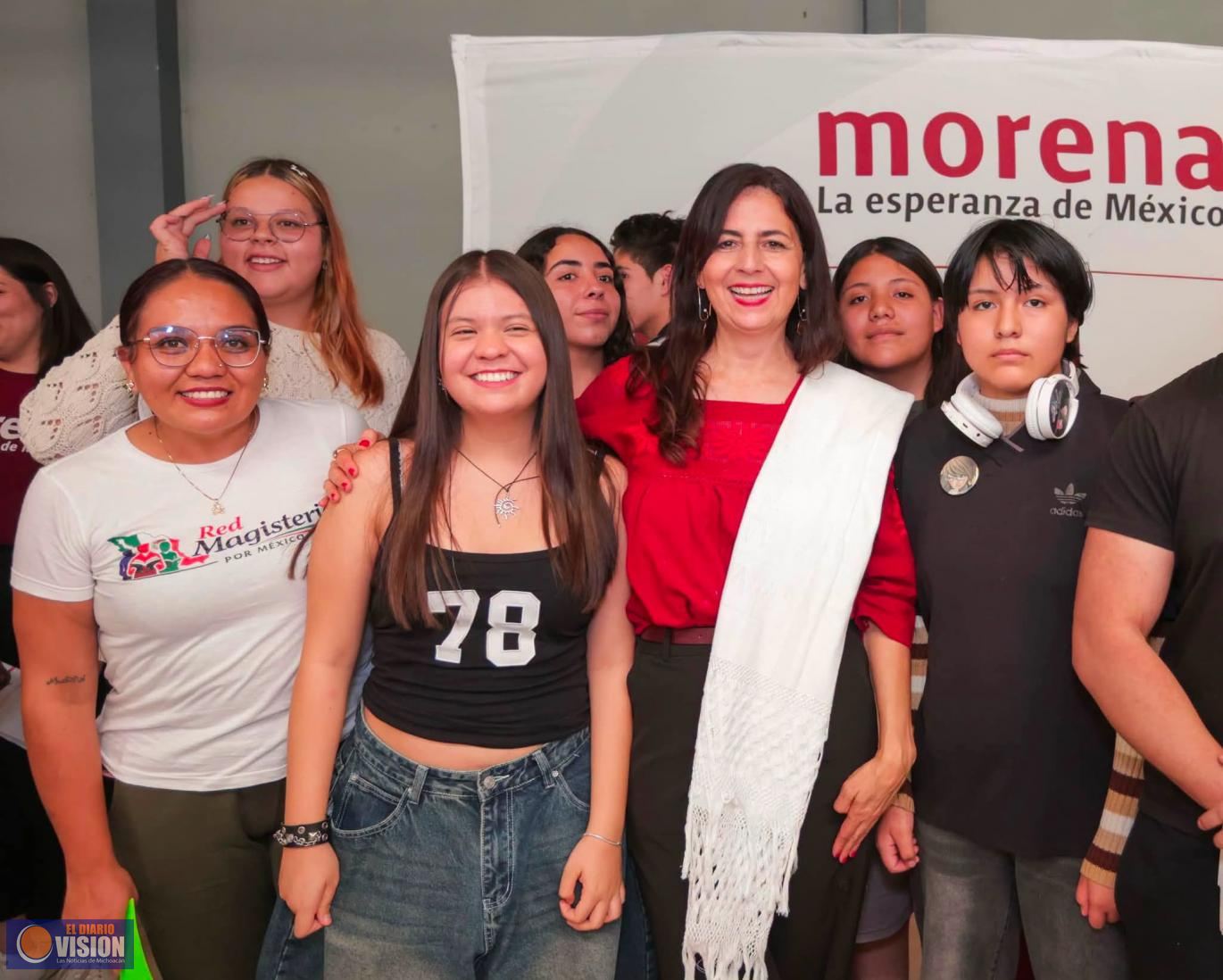 Juventudes productivas mueven a Michoacán: Gaby Molina