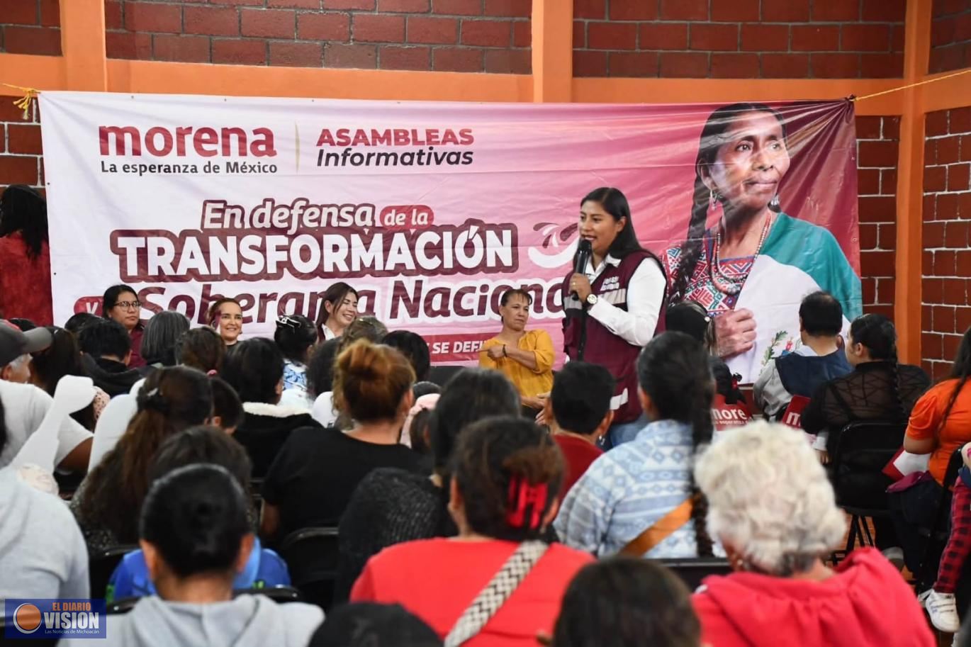La fuerza de la Cuarta Transformación, avanza:  Celeste Ascencio