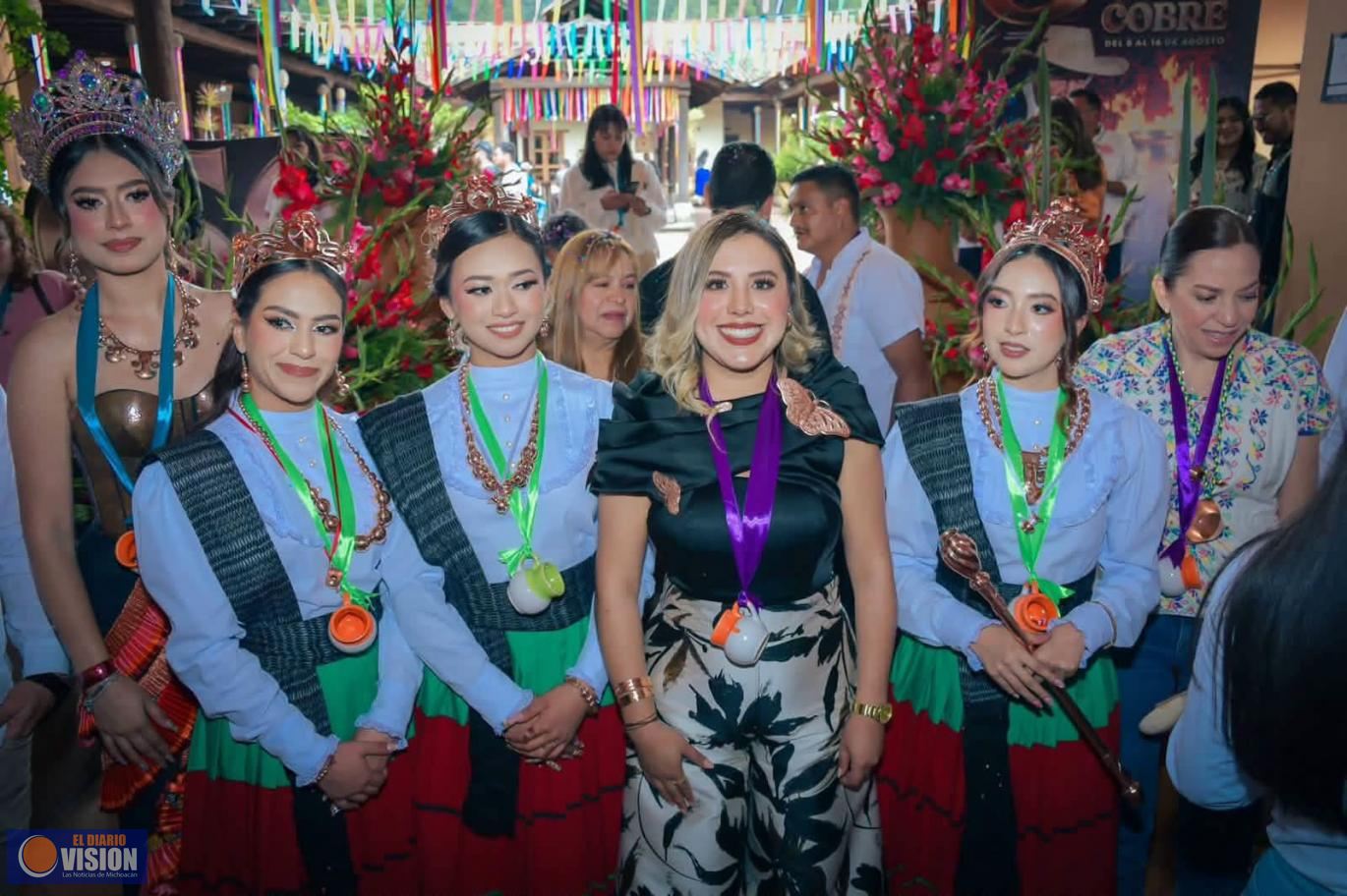 Dayana Pérez Mendoza, encabeza Feria Nacional del Cobre