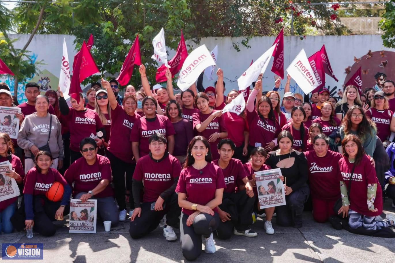 El mayor impulso a la juventud es con la 4T: Gaby Molina