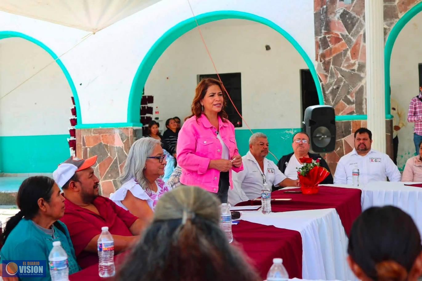 Fabiola Alanís unen esfuerzos para fortalecer cadena productiva en Michoacán