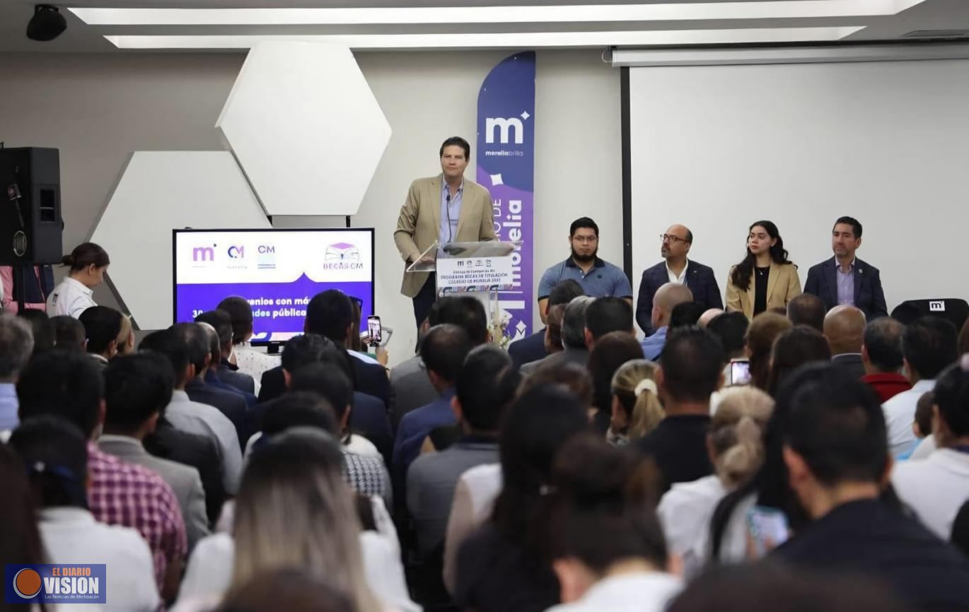 Consolida Alfonso Martínez oportunidades educativas de las y los morelianos
