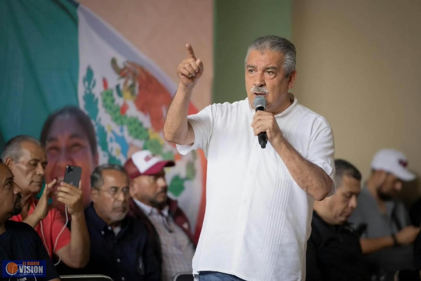 Somos congruentes y tenemos confianza en la decisión del pueblo”: Morón