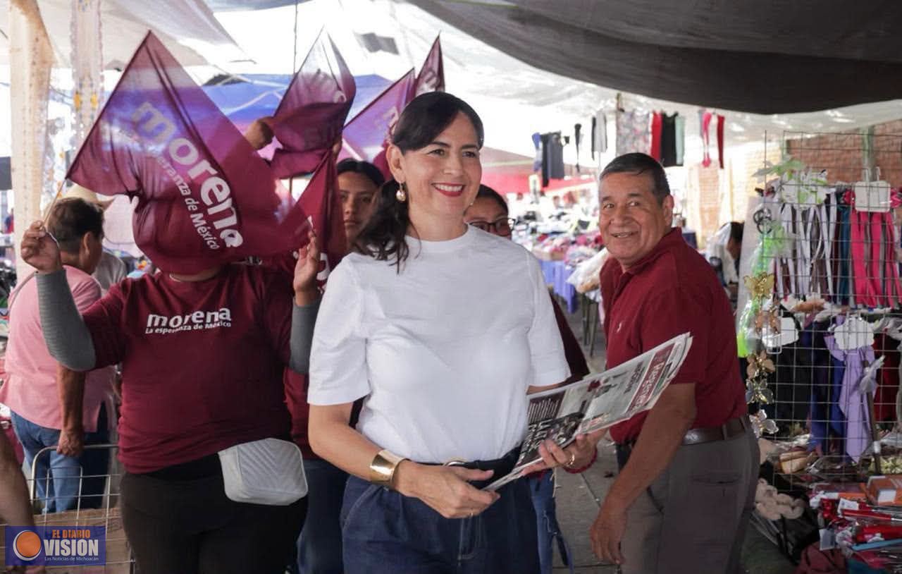 Unidad y territorio fortalecen defensa: Gaby Molina