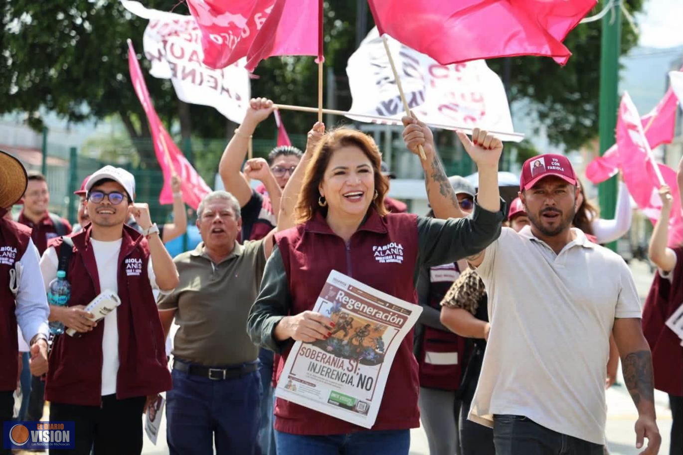 La transformación no debe detenerse: Fabiola Alanís