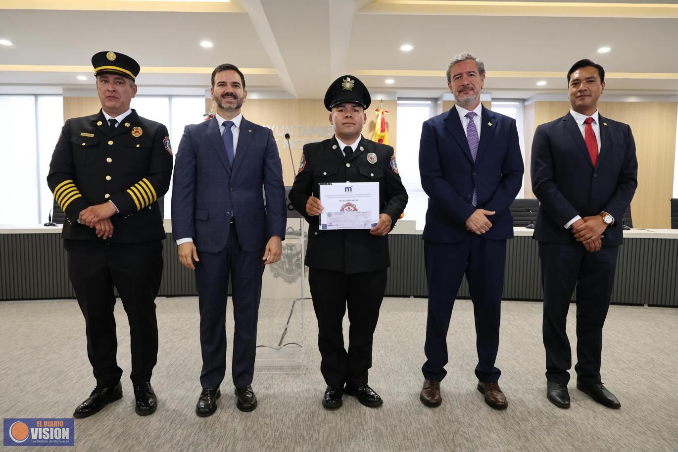 Gobierno de Morelia conmemora Día Nacional del Bombero