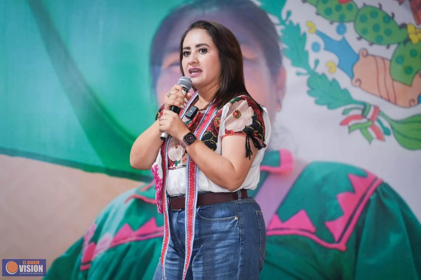 Uruapan, el municipio más beneficiado de la 4T: Gladyz Butanda