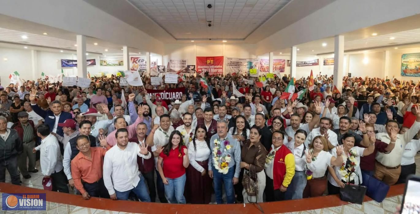 Se une el Bajío en  apoyo a Raúl Morón 