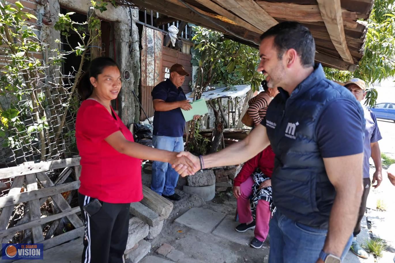 Yankel Benítez supervisa inicio de obras hidráulicas en colonia Vicente Lombardo Toledano