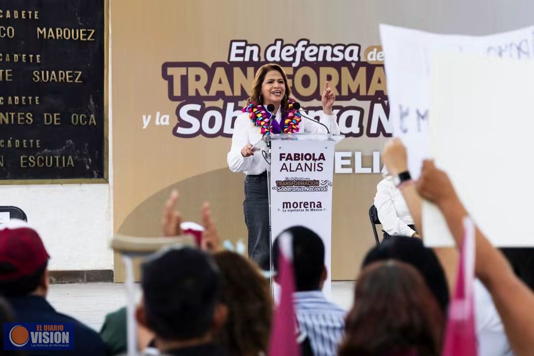 El Plan Michoacán abre una nueva etapa: Fabiola Alanís