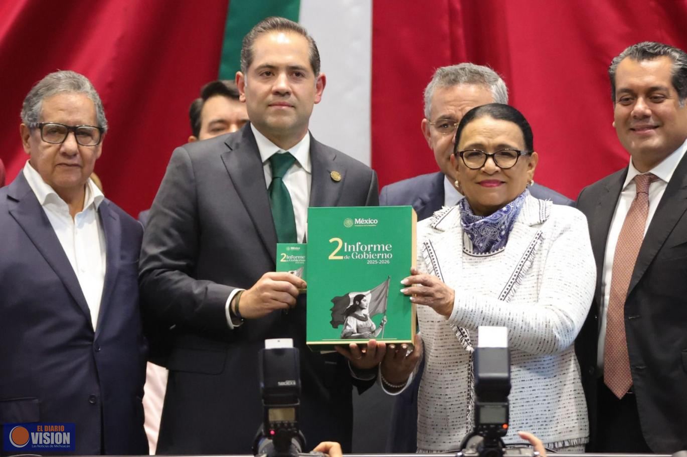 Congreso de la Unión, recibe el Segundo Informe de Gobierno, de la presidenta Claudia Sheinbaum