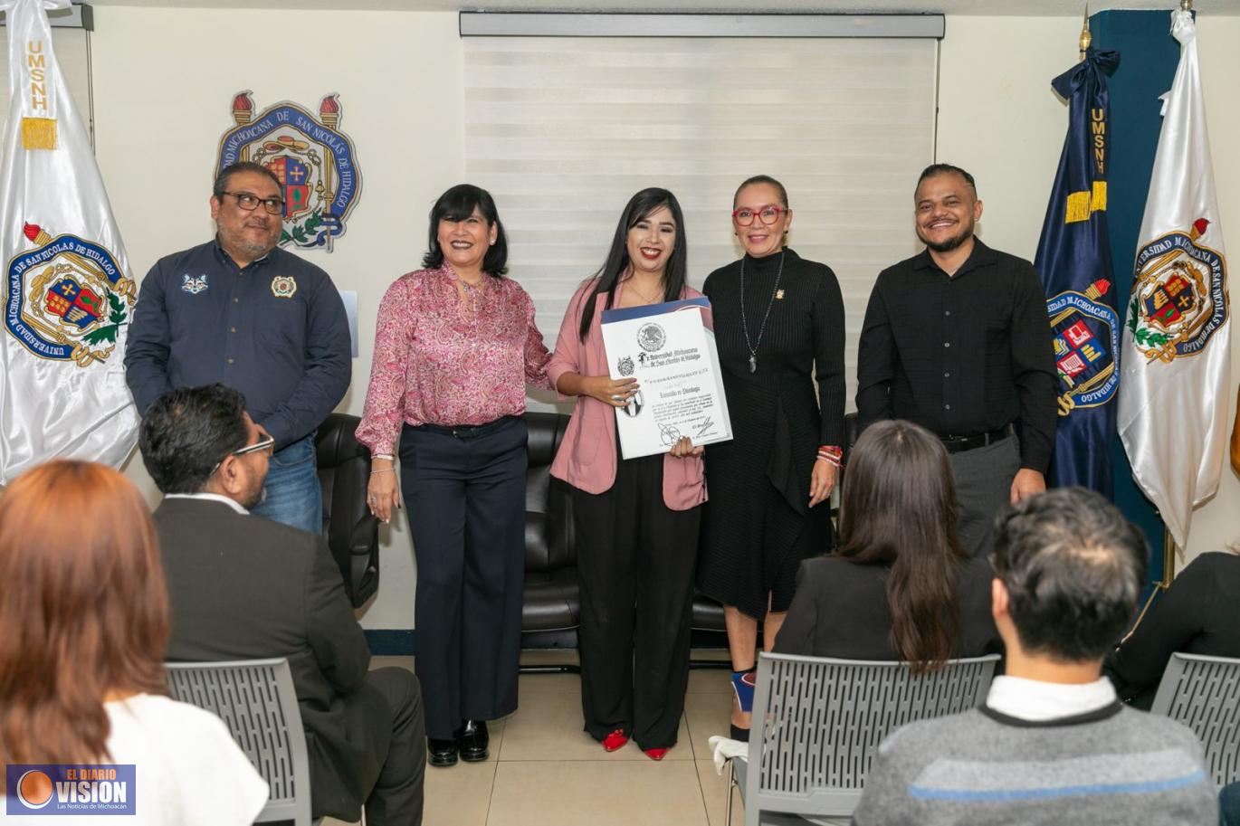 La UMSNH ha cambiado y seguirá evolucionando: Yarabí Ávila