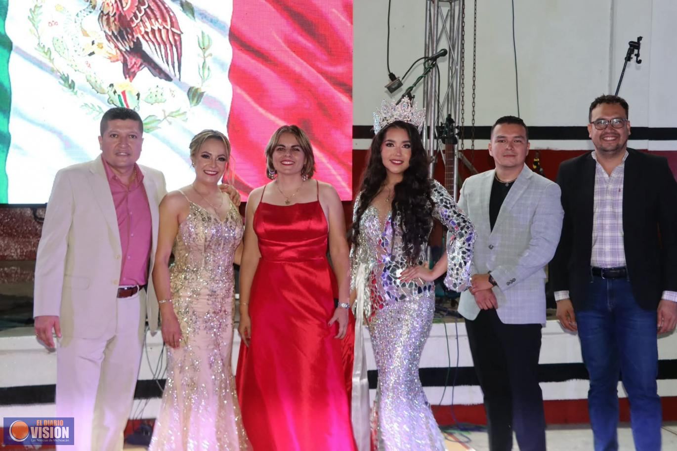 Eligen a Heidi Citlali Arreola Mendoza, reina de las fiestas patrias Turicato 2026