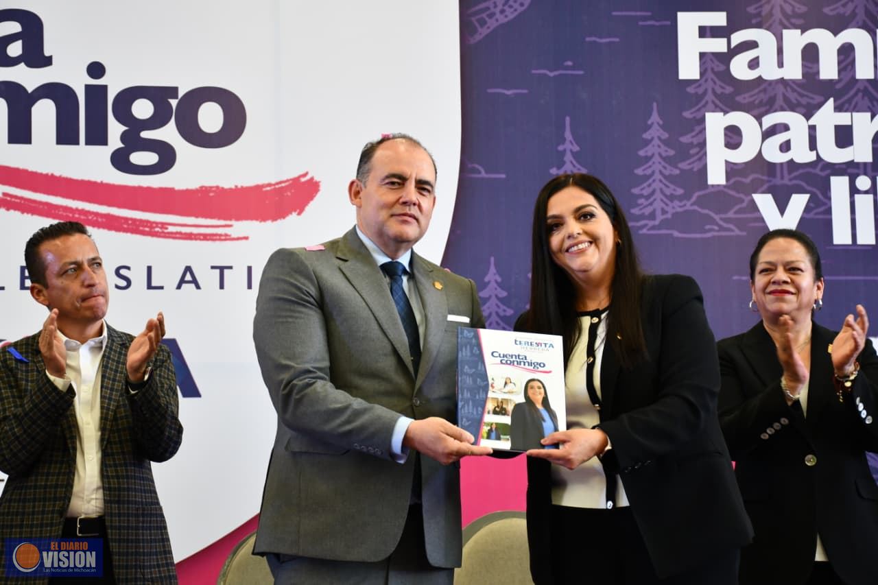 En Segundo Informe Legislativo Tere Herrera destaca la defensa de la vida, la familia y los valores