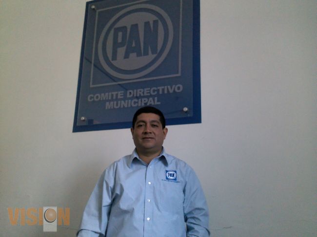 Se basará en 10 directrices el trabajo de la nueva dirigencia del PAN en Uruapan, dice Héctor Daza