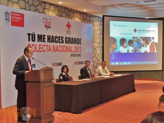 La Cruz Roja busca recaudar la 6 mdp este año.