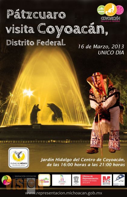 Cultura indígena de Pátzcuaro participa en Coyoacán 