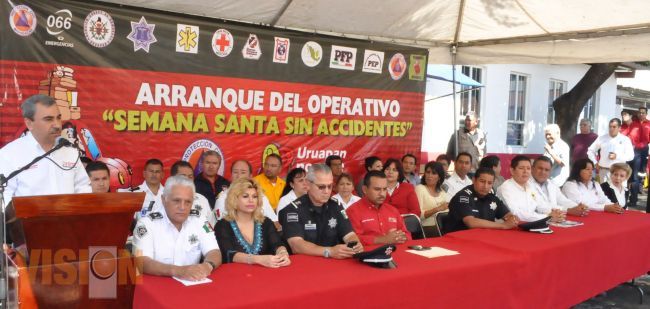 Se puso en marcha dispositivo semana mayor sin accidentes 2013