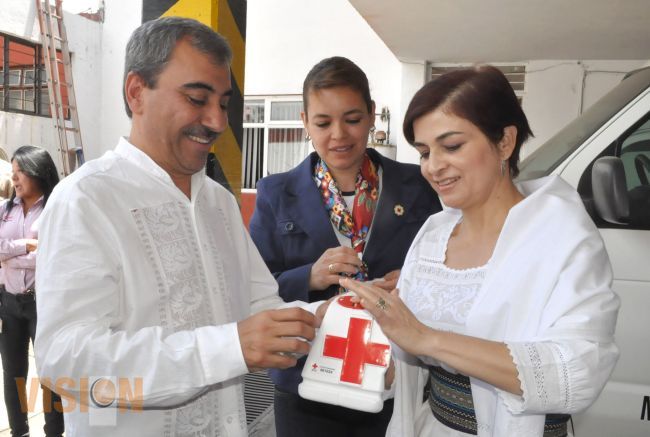 Arrancó colecta anual de cruz roja en Uruapan