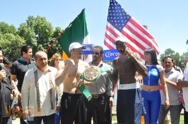 Superaron la báscula “Veneno” Rubio Y Marcus Upshaw