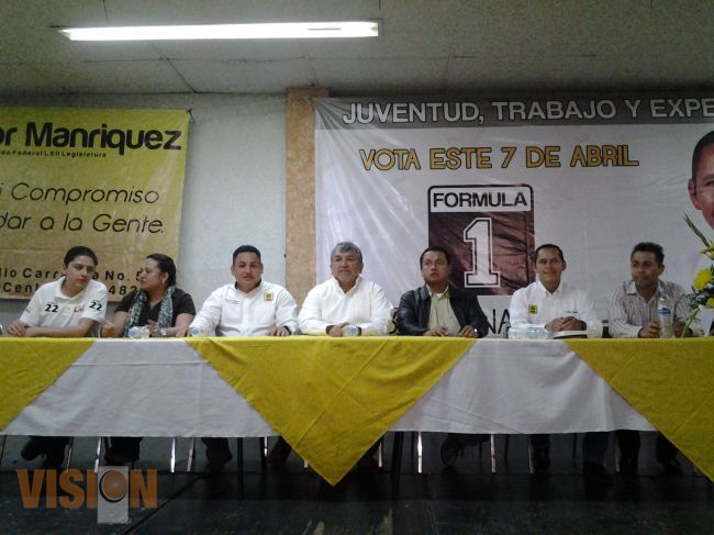 A rescatar la Unidad del partido, invita Torres Piña en presentación del aspirante Genaro Campos Ga